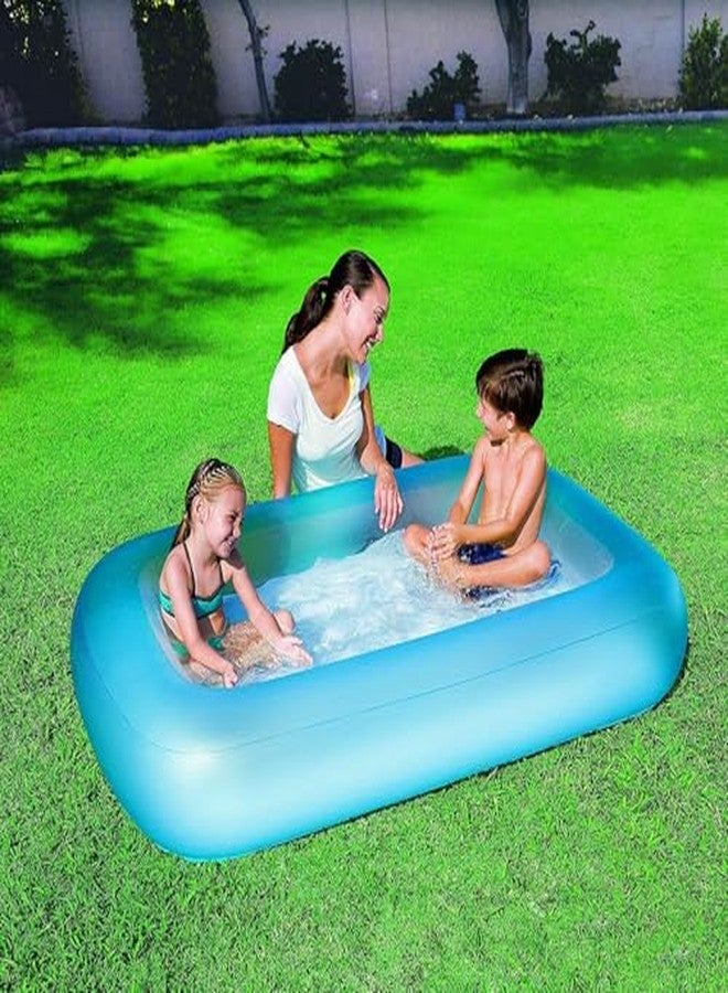 GONIPIMI Swimming Pool for Kids | Inflatable Sunset Glow Round Colourful Ring Baby Pool Portable Baby Bath tub | Indoor & Outdoor Swimming Pool for Kids (Multi Color) (65 inch 5.5ft) - Image 5